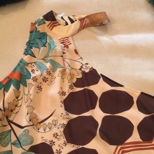 Summer off one shoulder chiffon dress